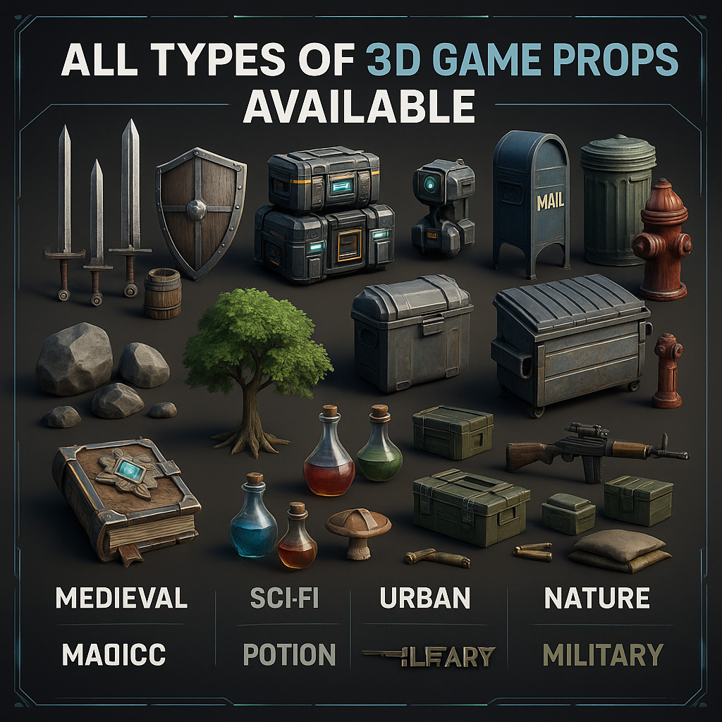 cartoon-style log cabin 3D model_20