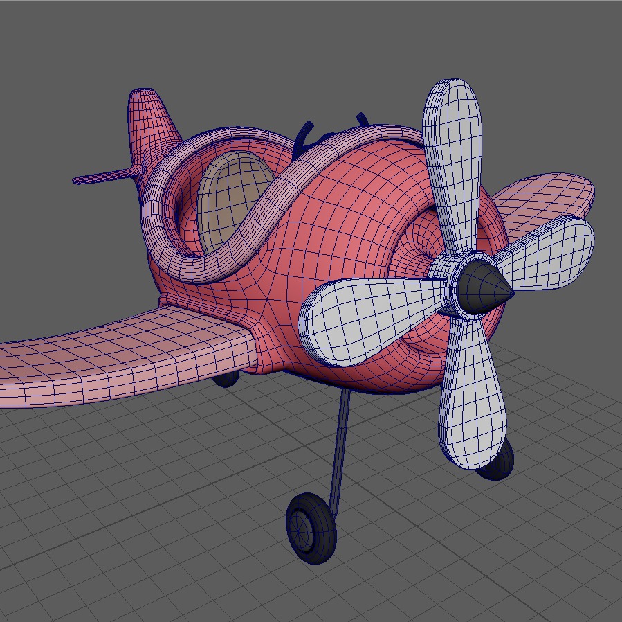 ToyAirplane 3D model_3