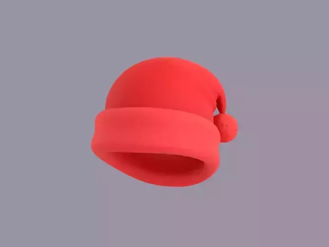 Hat059  Red Nightcap