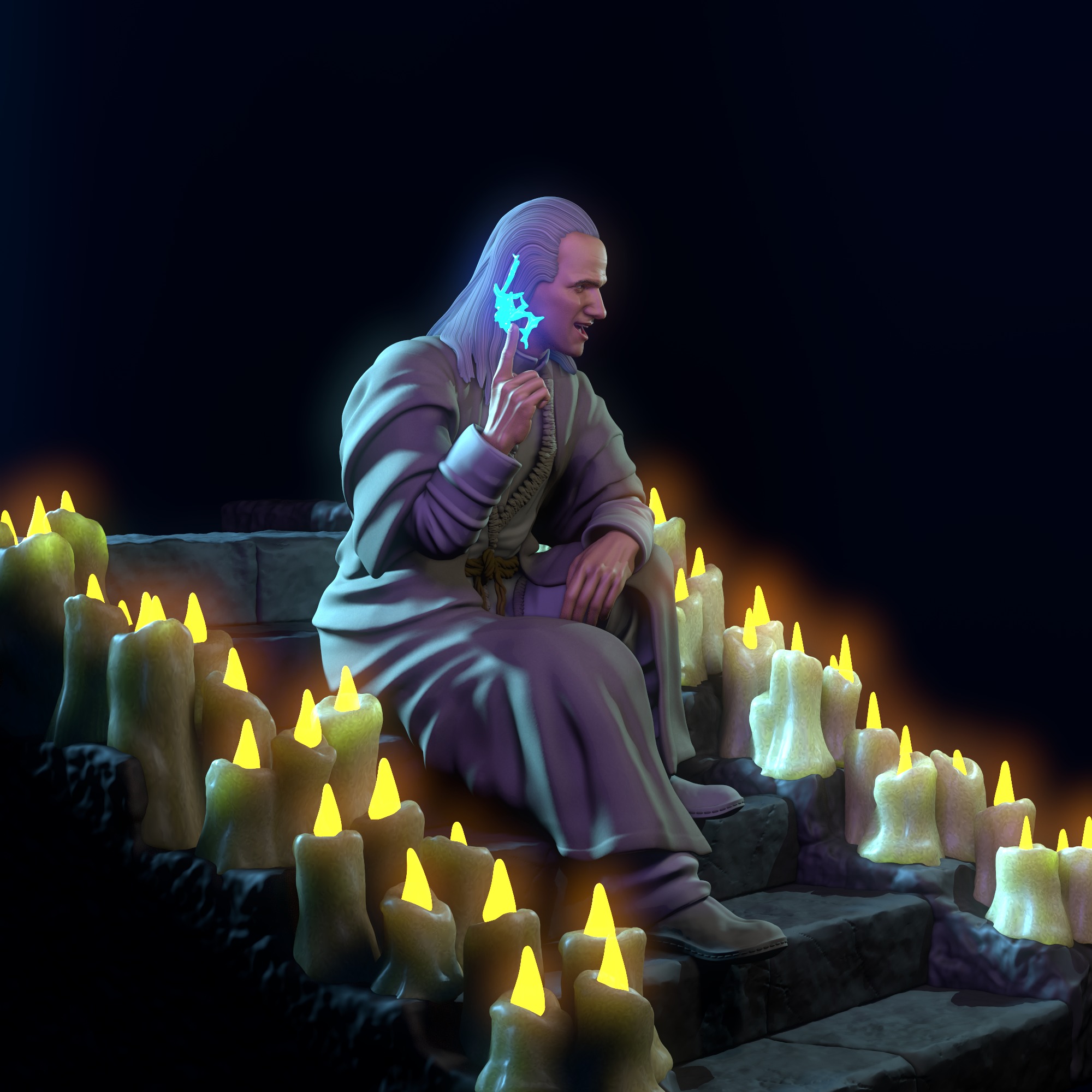 Lord Raiden Christopher Lambert Mortal Kombat 1995 movie 3D print model_1