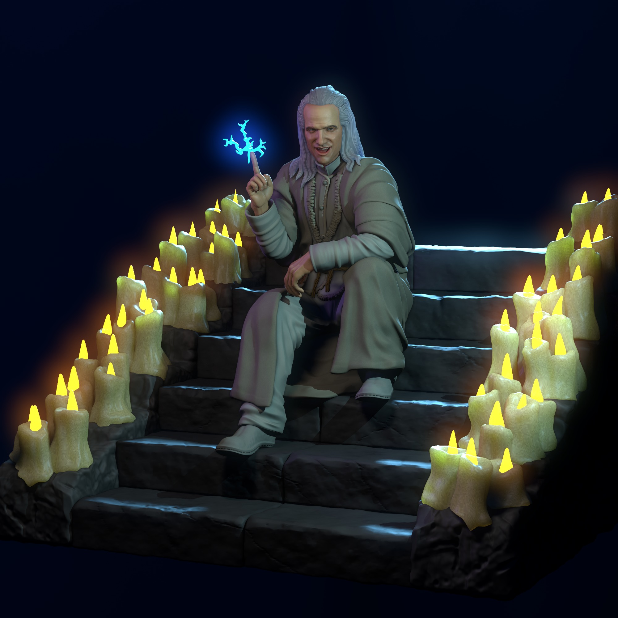 Lord Raiden Christopher Lambert Mortal Kombat 1995 movie 3D print model_4