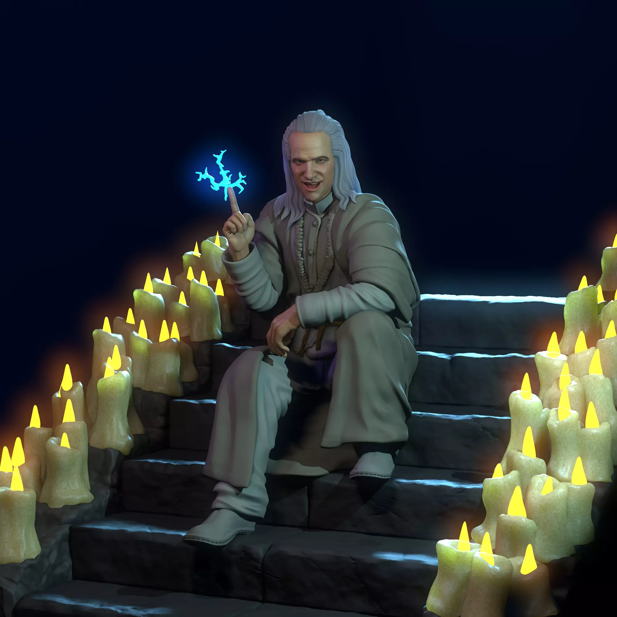 Lord Raiden Christopher Lambert Mortal Kombat 1995 movie 3D print model_0