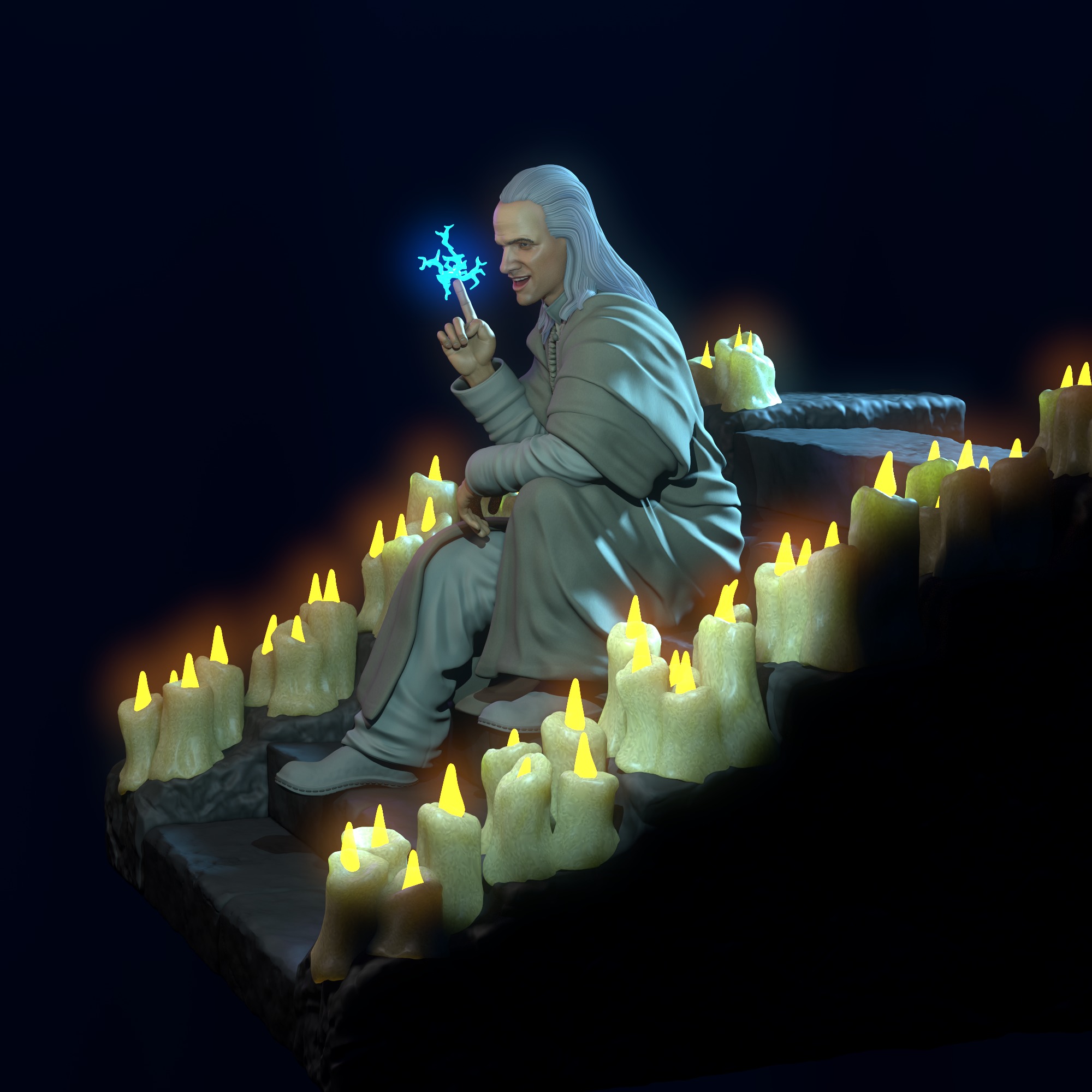 Lord Raiden Christopher Lambert Mortal Kombat 1995 movie 3D print model_3