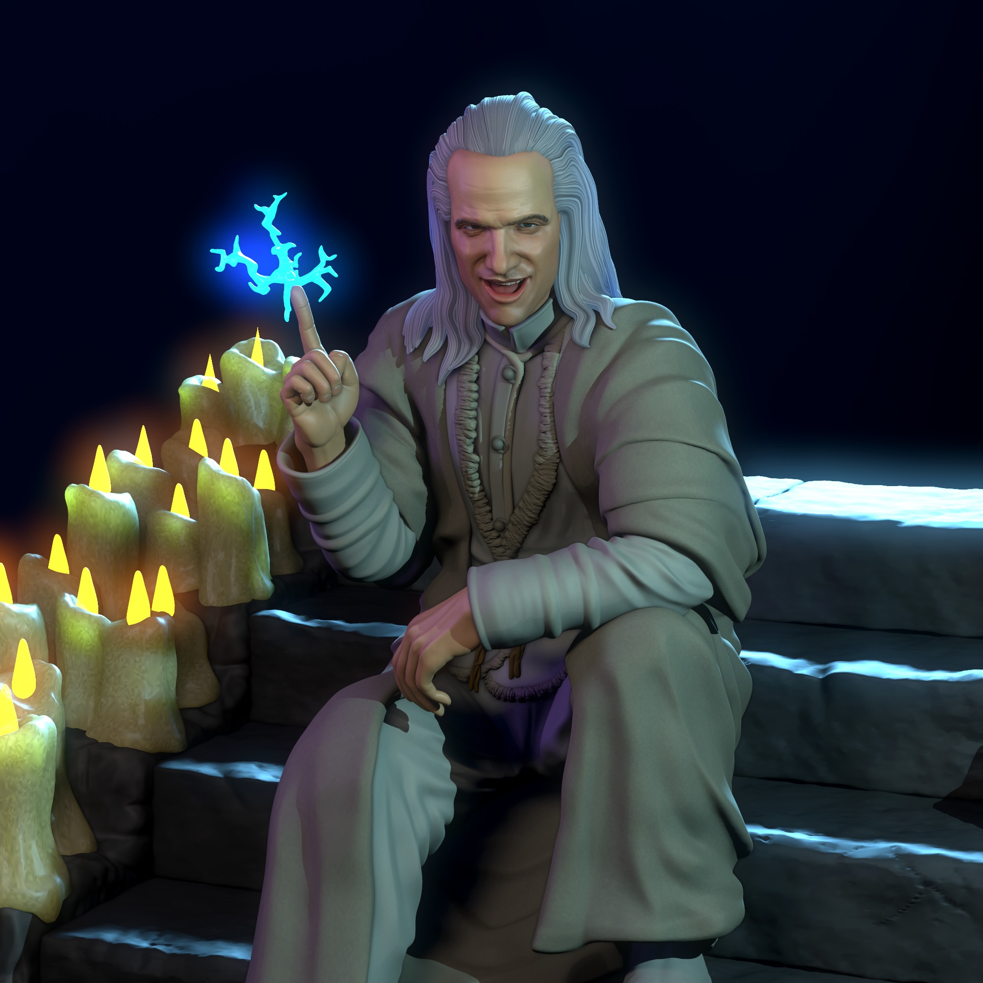 Lord Raiden Christopher Lambert Mortal Kombat 1995 movie 3D print model_2