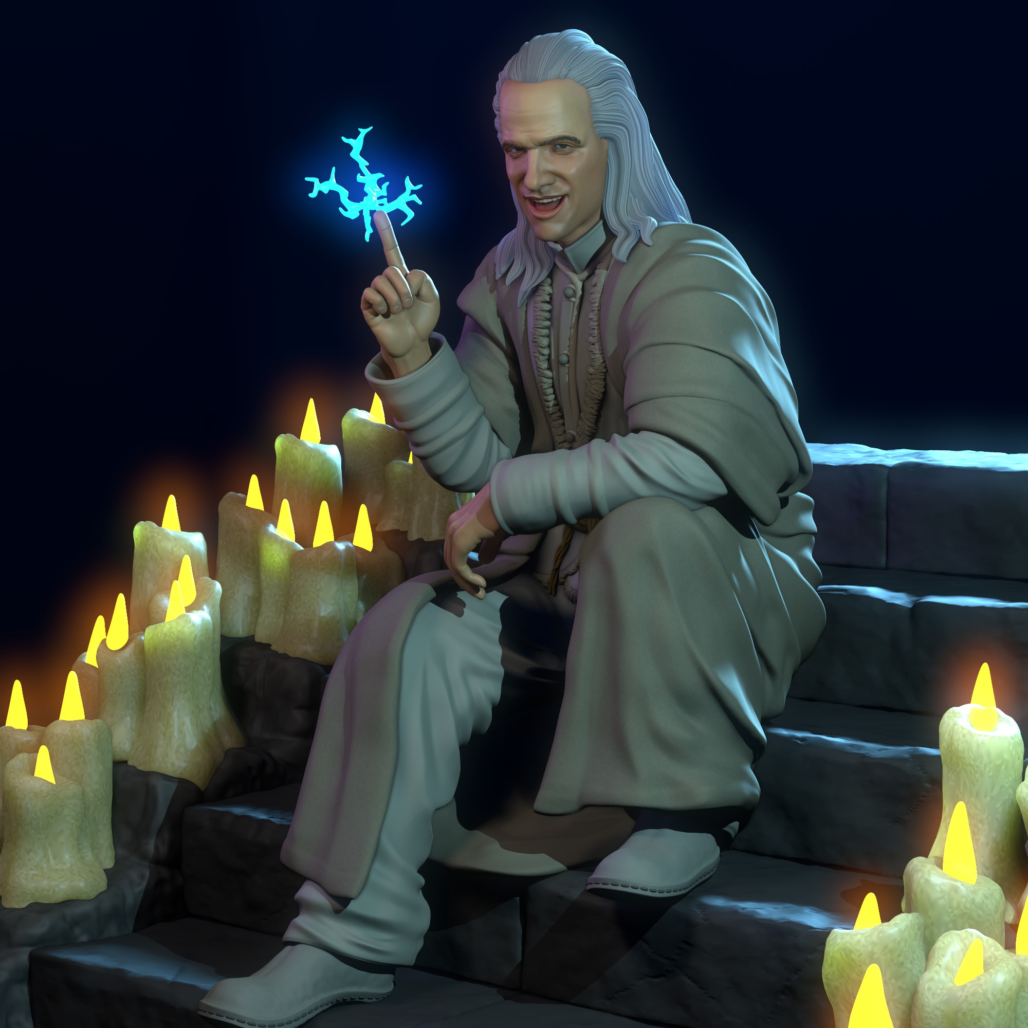 Lord Raiden Christopher Lambert Mortal Kombat 1995 movie 3D print model_6