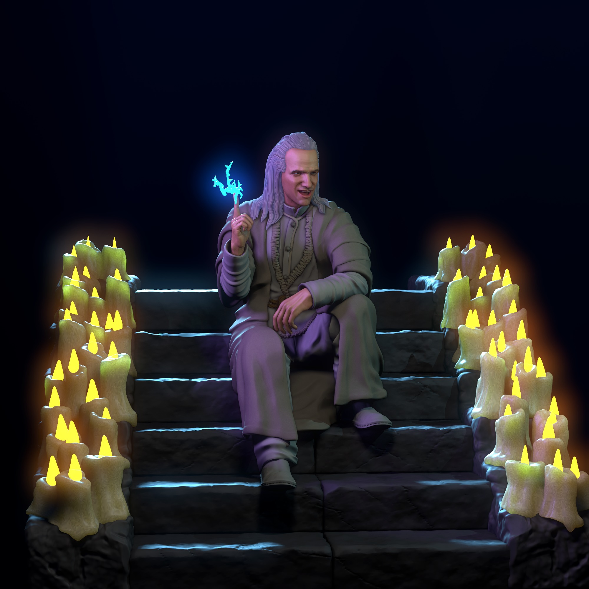 Lord Raiden Christopher Lambert Mortal Kombat 1995 movie 3D print model_7