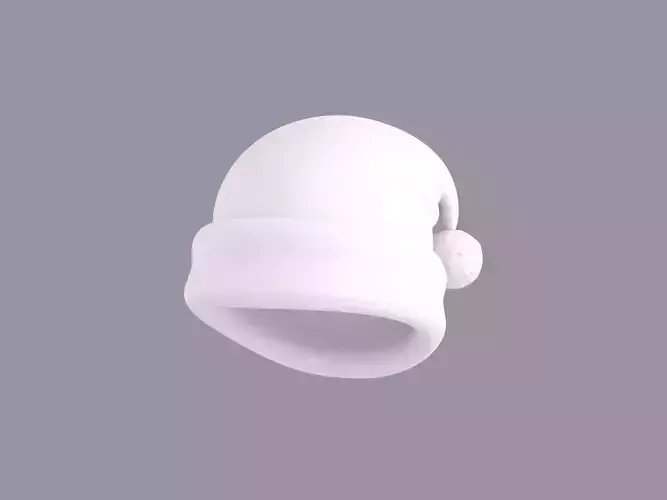 Hat060 White Nightcap