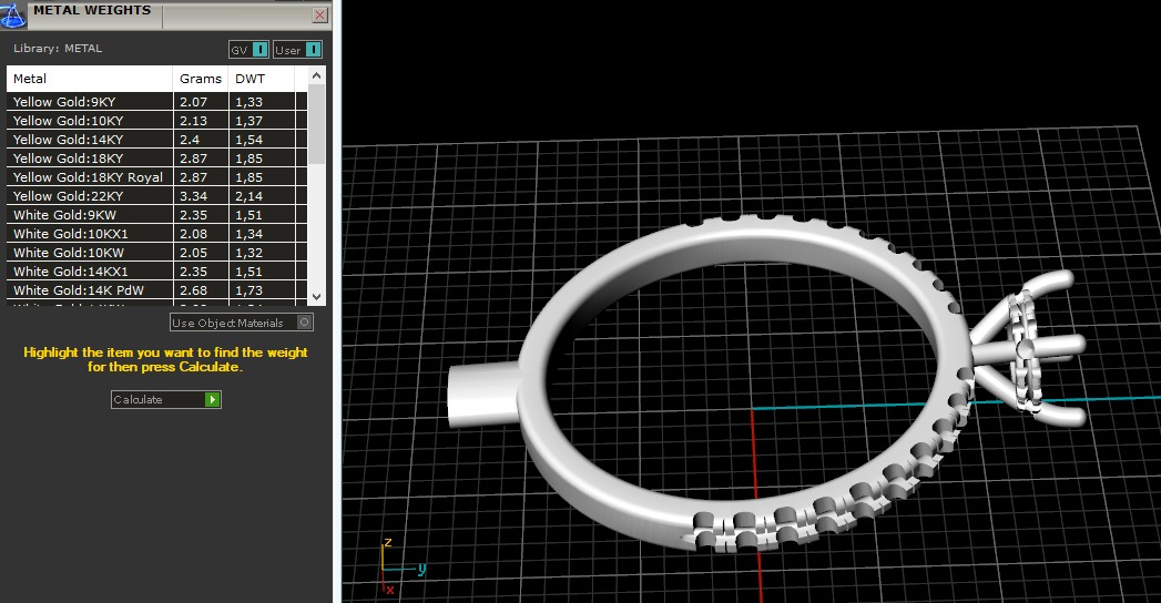 Soliter ring N011324 3D print model_7