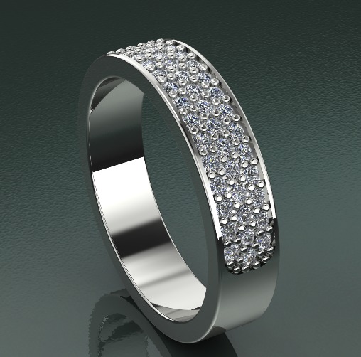 Ring N011321 3D print model_1