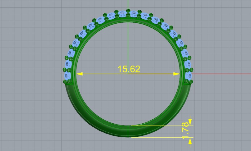 Ring N011313 3D print model_5