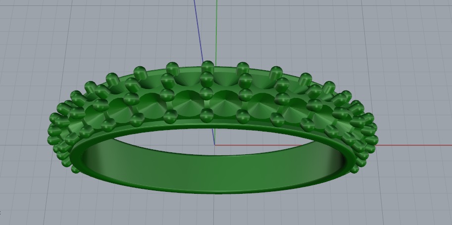 Ring N011313 3D print model_2