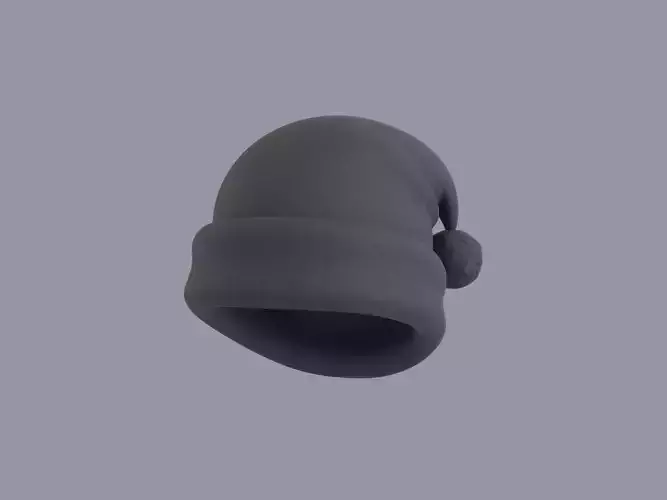Hat061 Black Nightcap