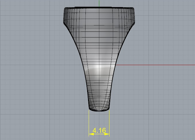 Ring with letters L S N011312 3D print model_8