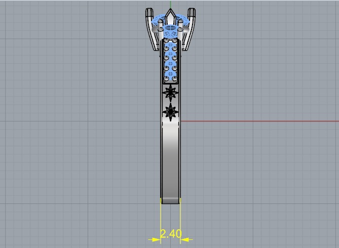 Ring N011300 3D print model_7