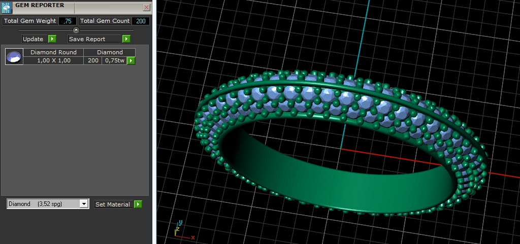 Ring N011285 3D print model_8