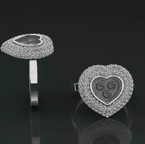 Heart ring N011276
