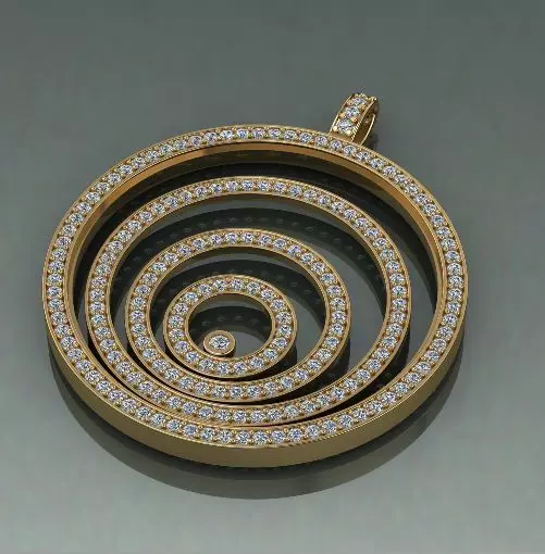 Chopard Happy Spirit pendant N011274 3D print model