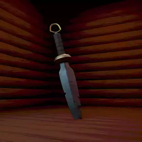 Stylized obsolete knife