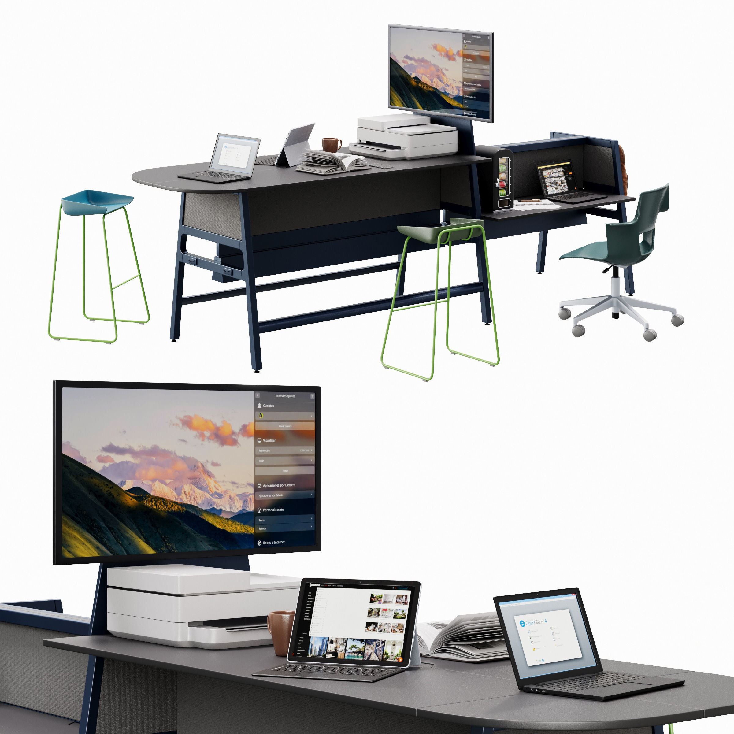 Archmodels vol 288 - office furniture 3D model_31