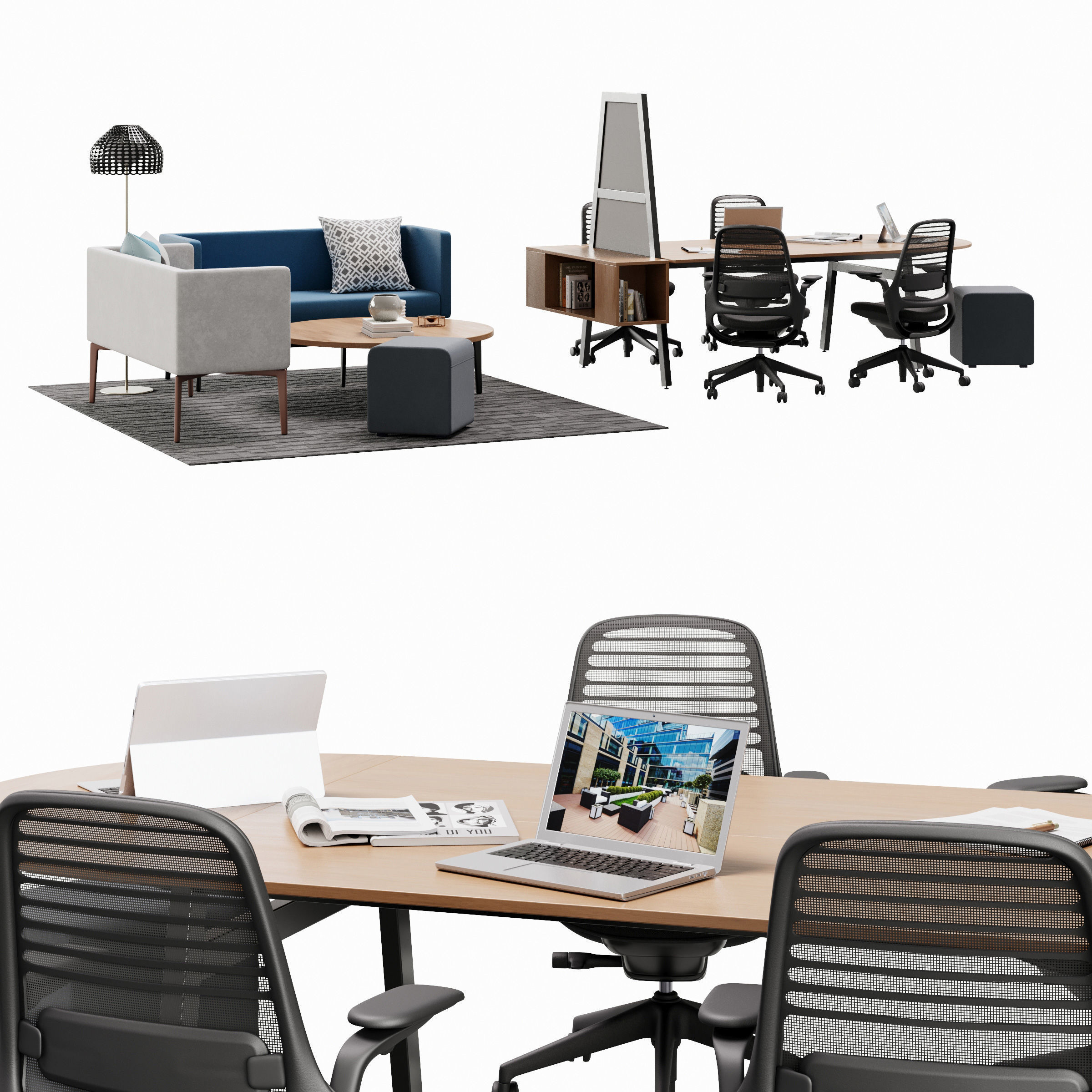 Archmodels vol 288 - office furniture 3D model_38