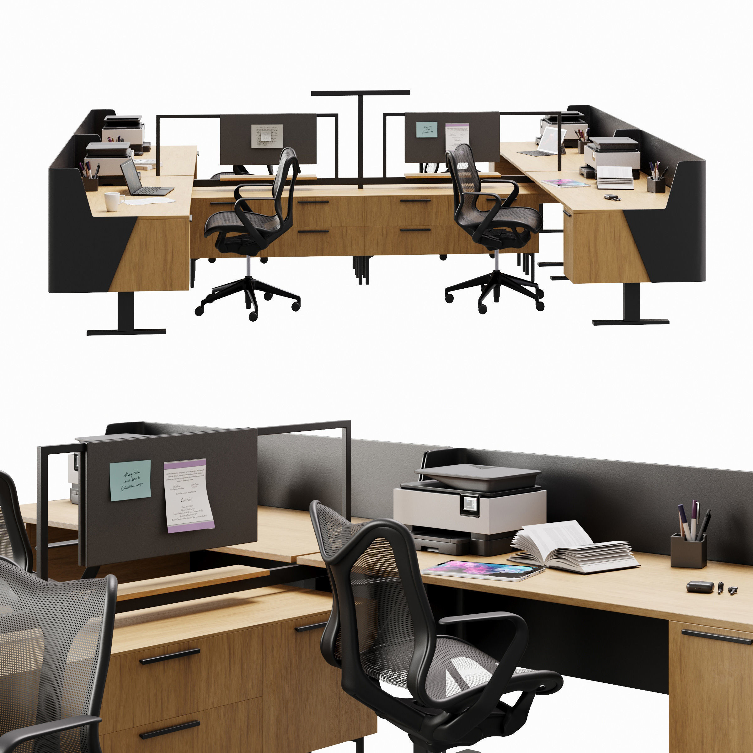 Archmodels vol 288 - office furniture 3D model_15