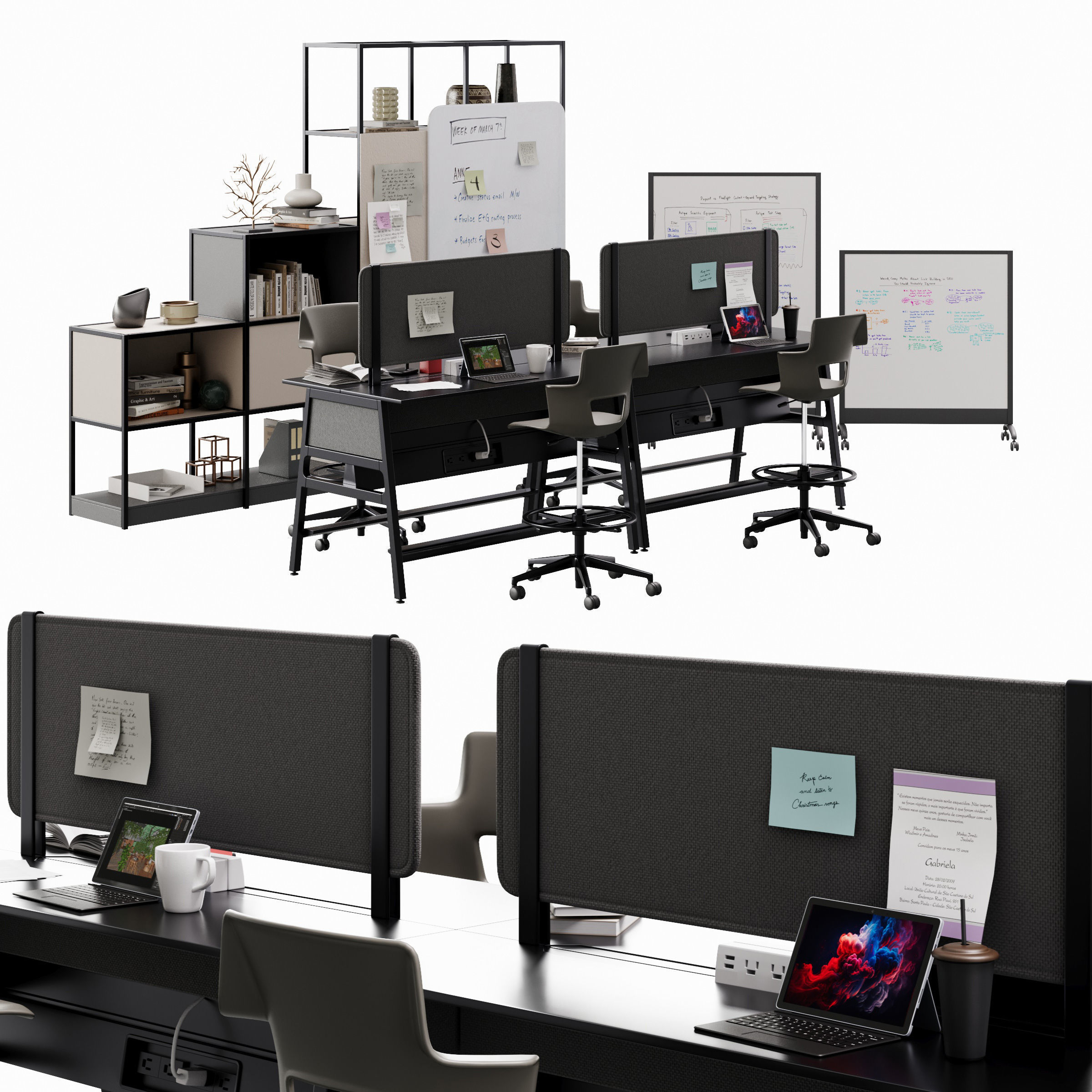 Archmodels vol 288 - office furniture 3D model_13