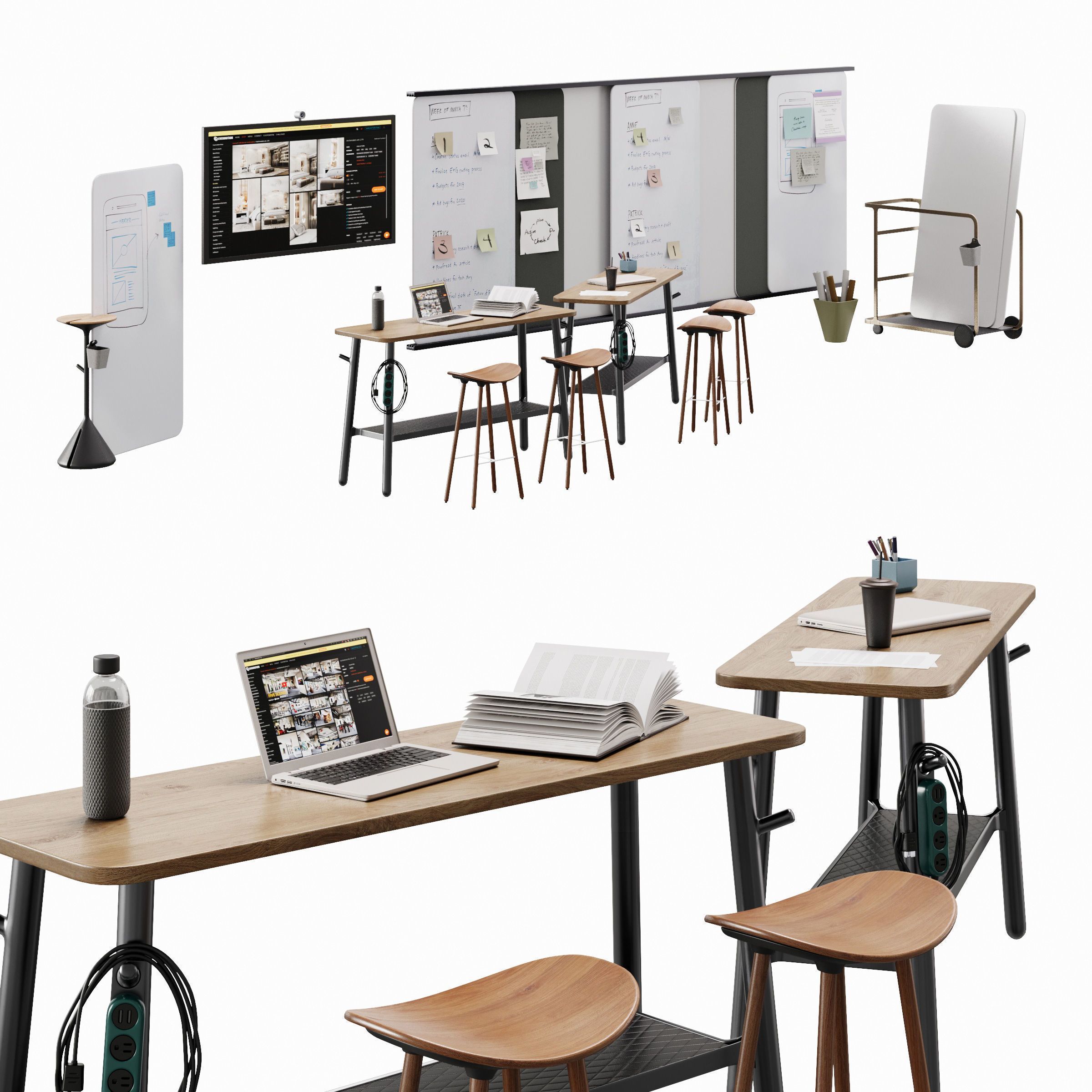 Archmodels vol 288 - office furniture 3D model_10