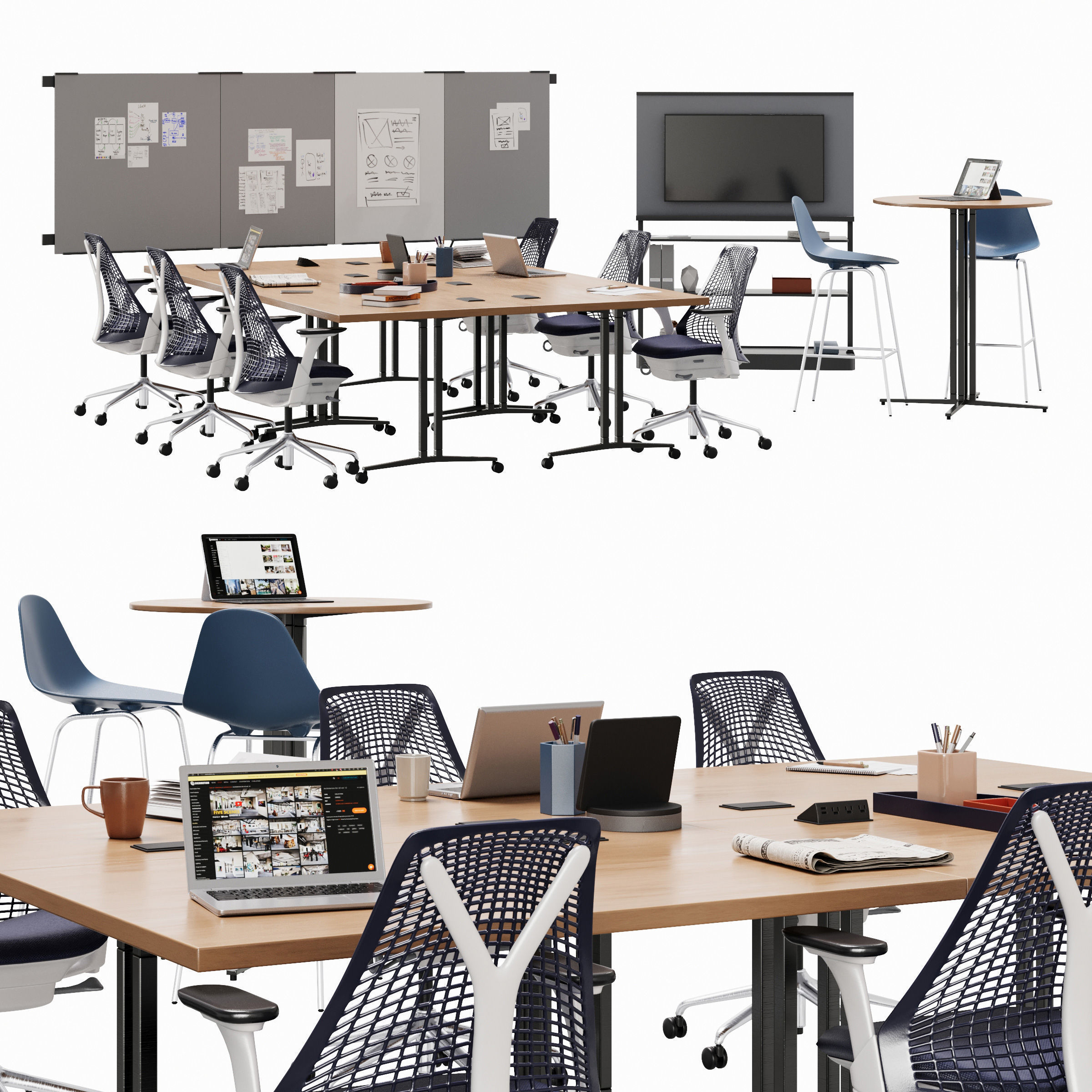 Archmodels vol 288 - office furniture 3D model_37