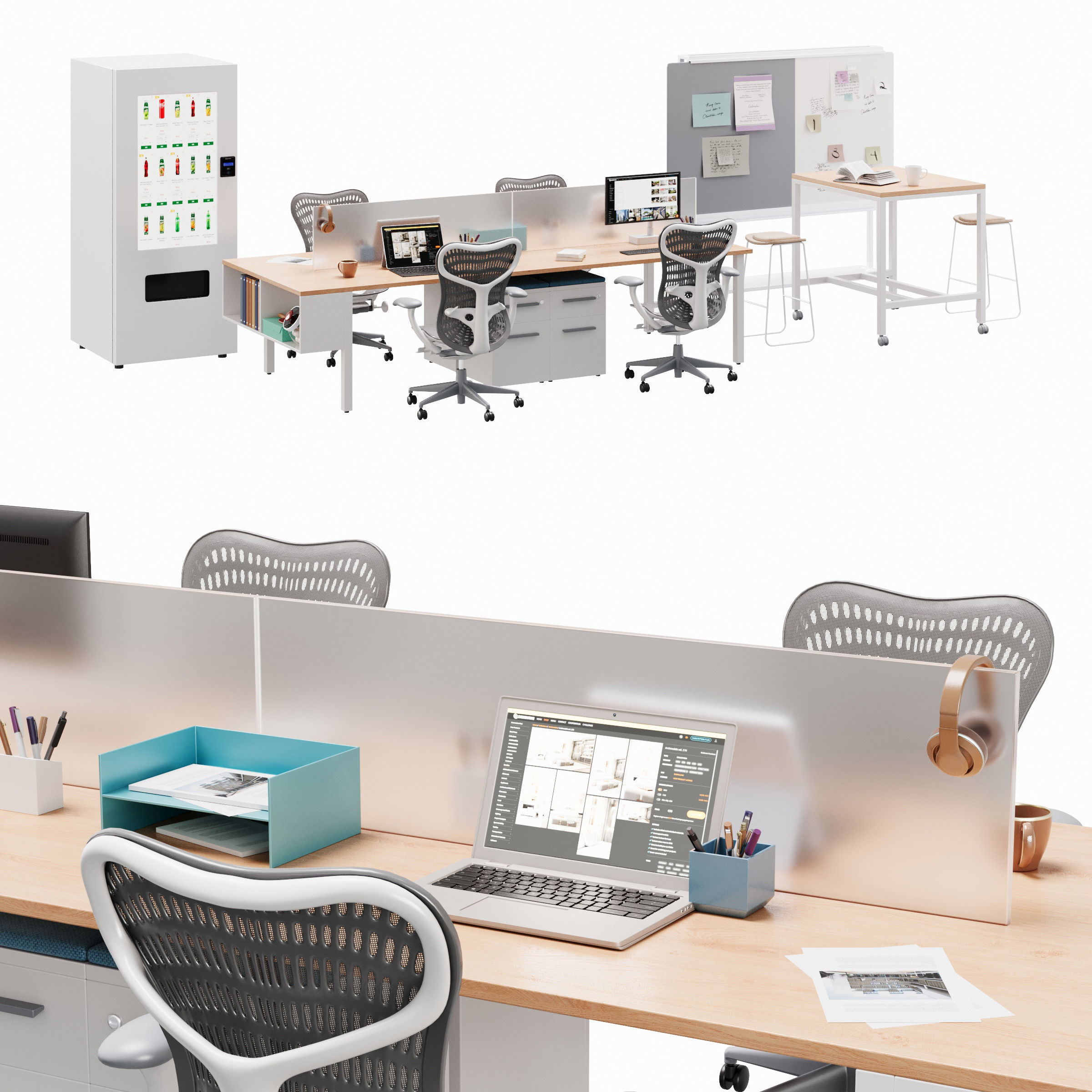 Archmodels vol 288 - office furniture 3D model_11