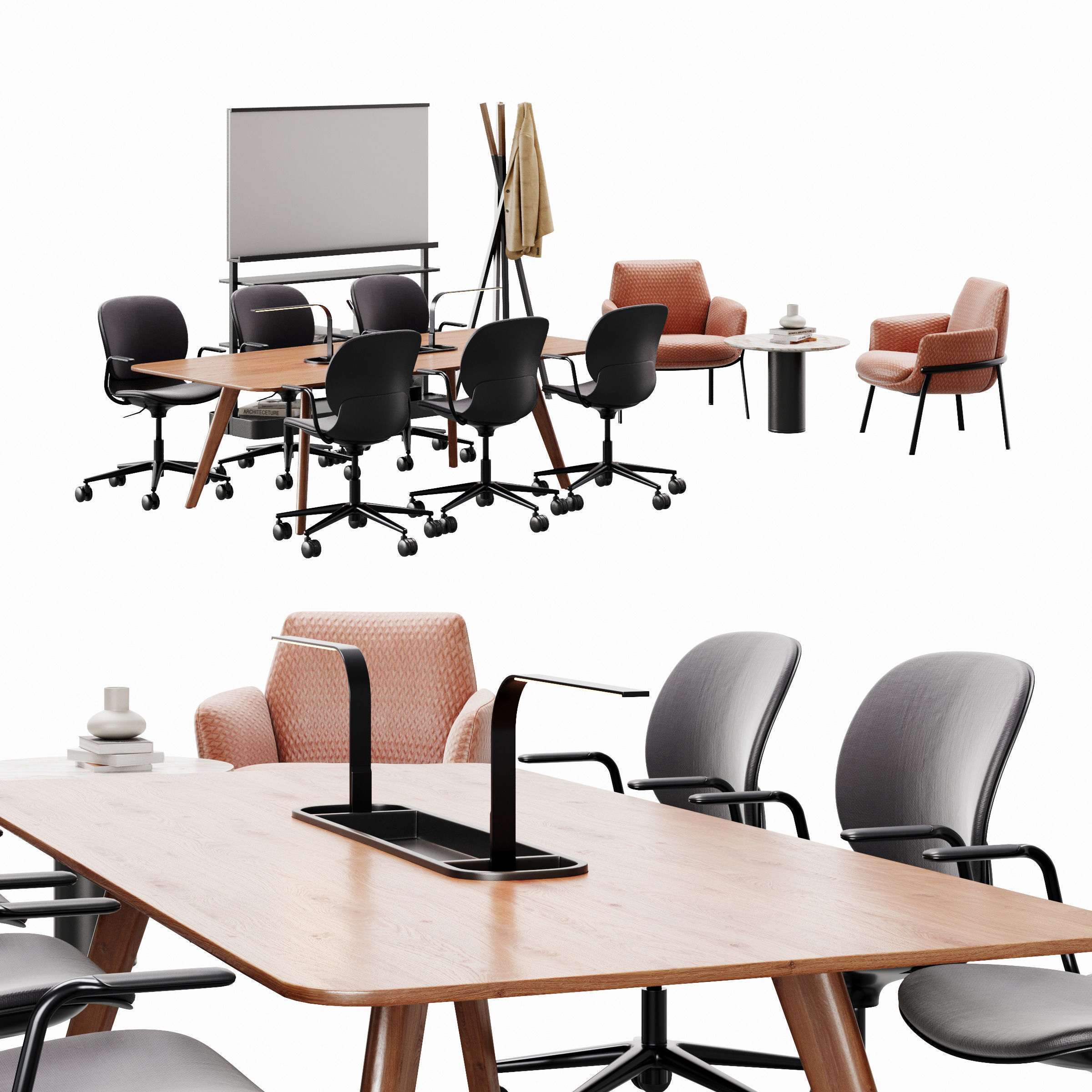 Archmodels vol 288 - office furniture 3D model_7