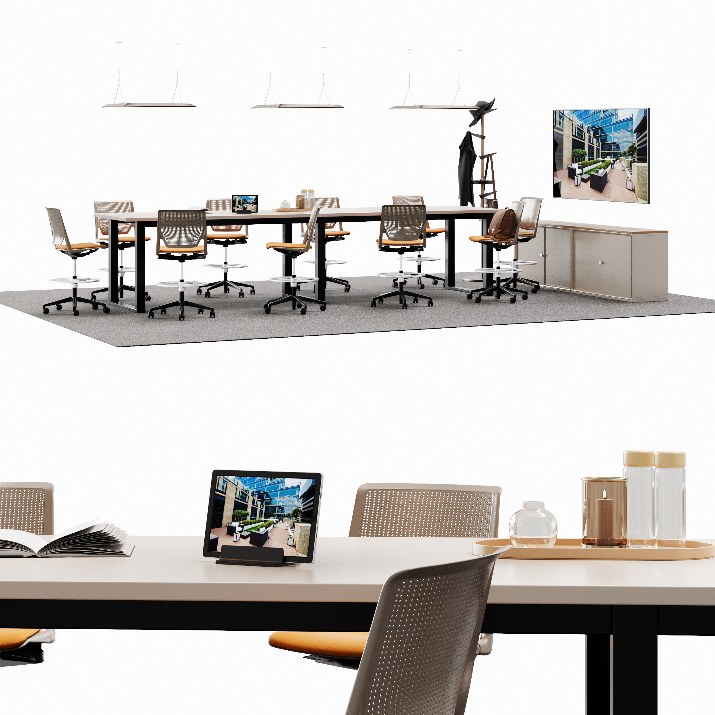 Archmodels vol 288 - office furniture 3D model_35