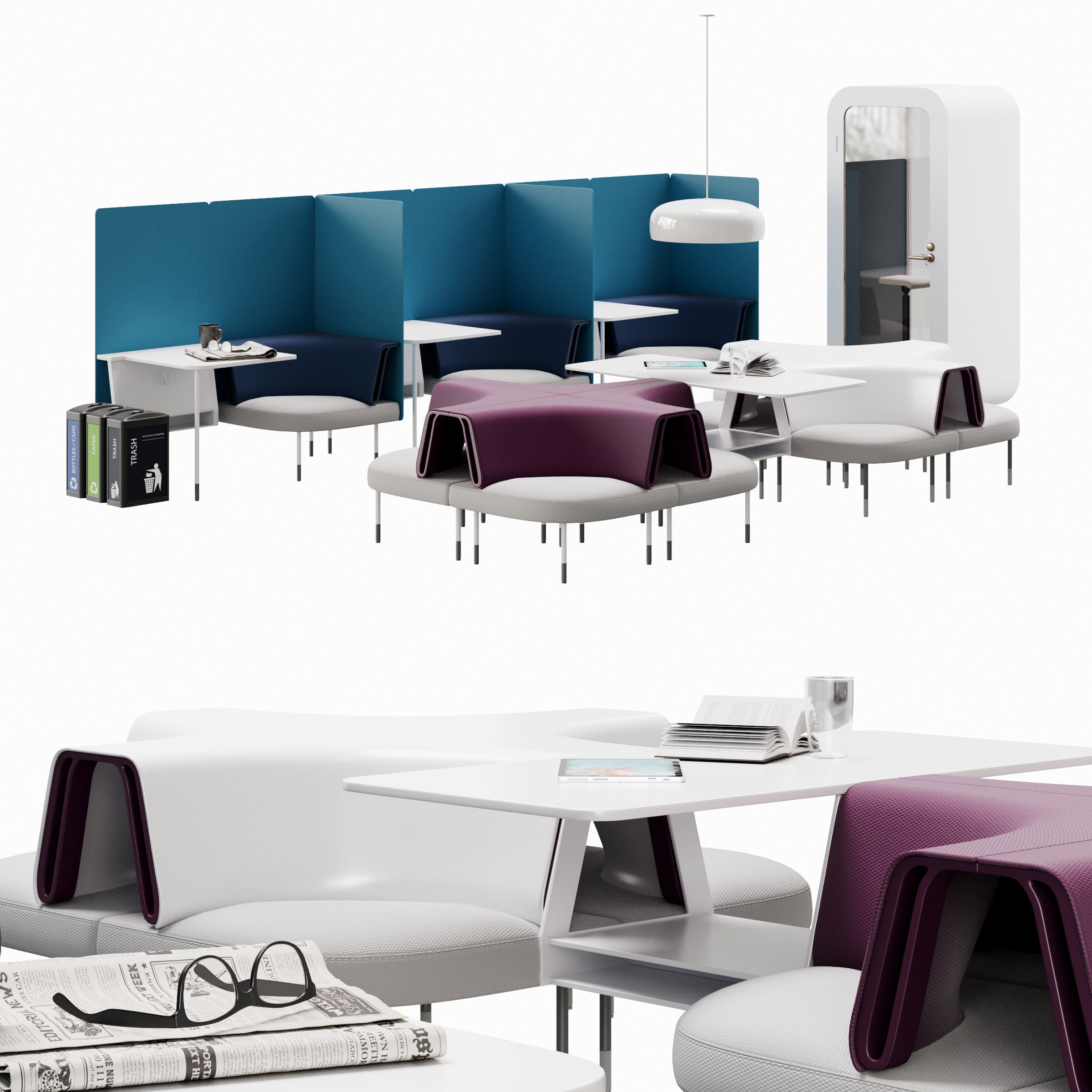 Archmodels vol 288 - office furniture 3D model_25