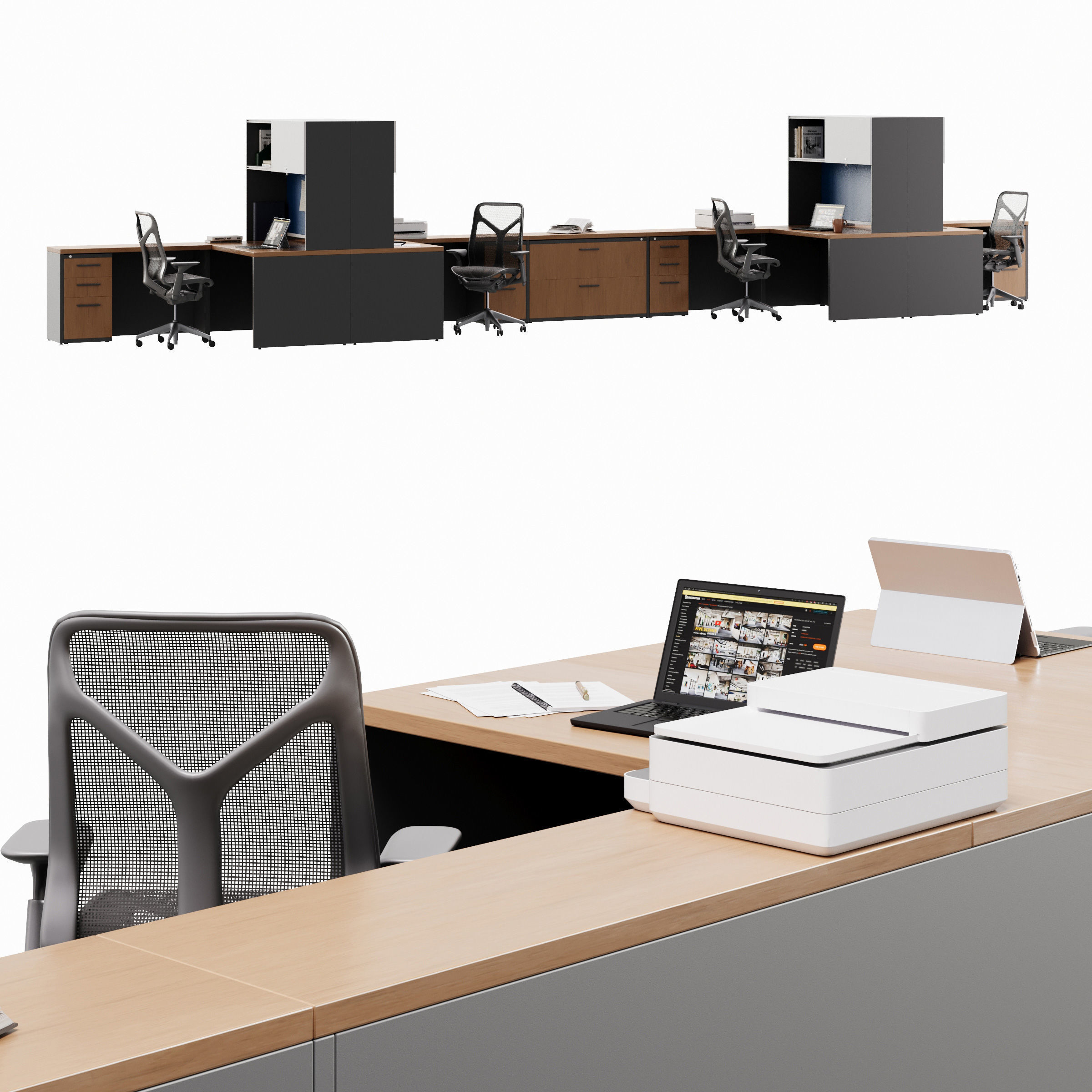 Archmodels vol 288 - office furniture 3D model_32
