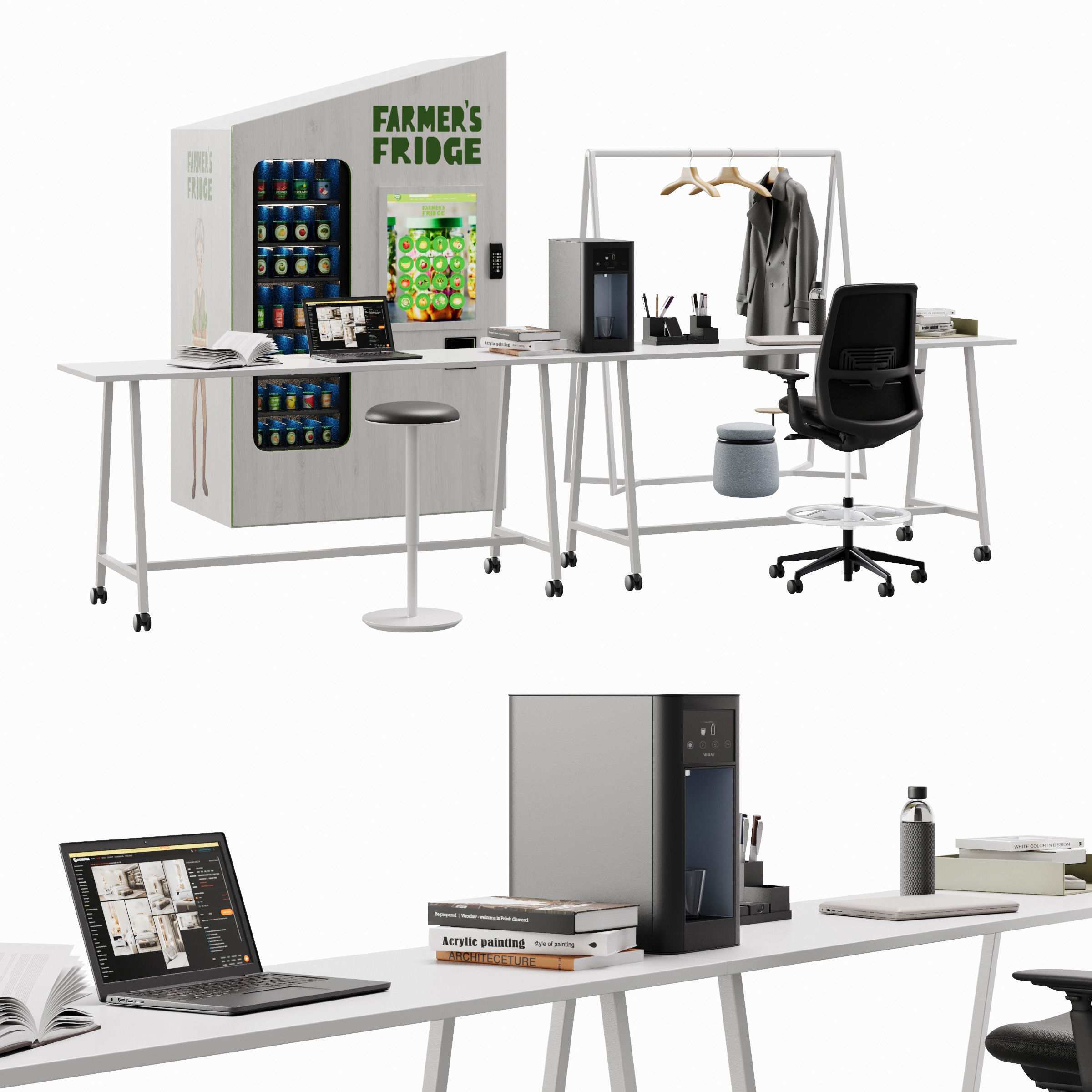 Archmodels vol 288 - office furniture 3D model_16