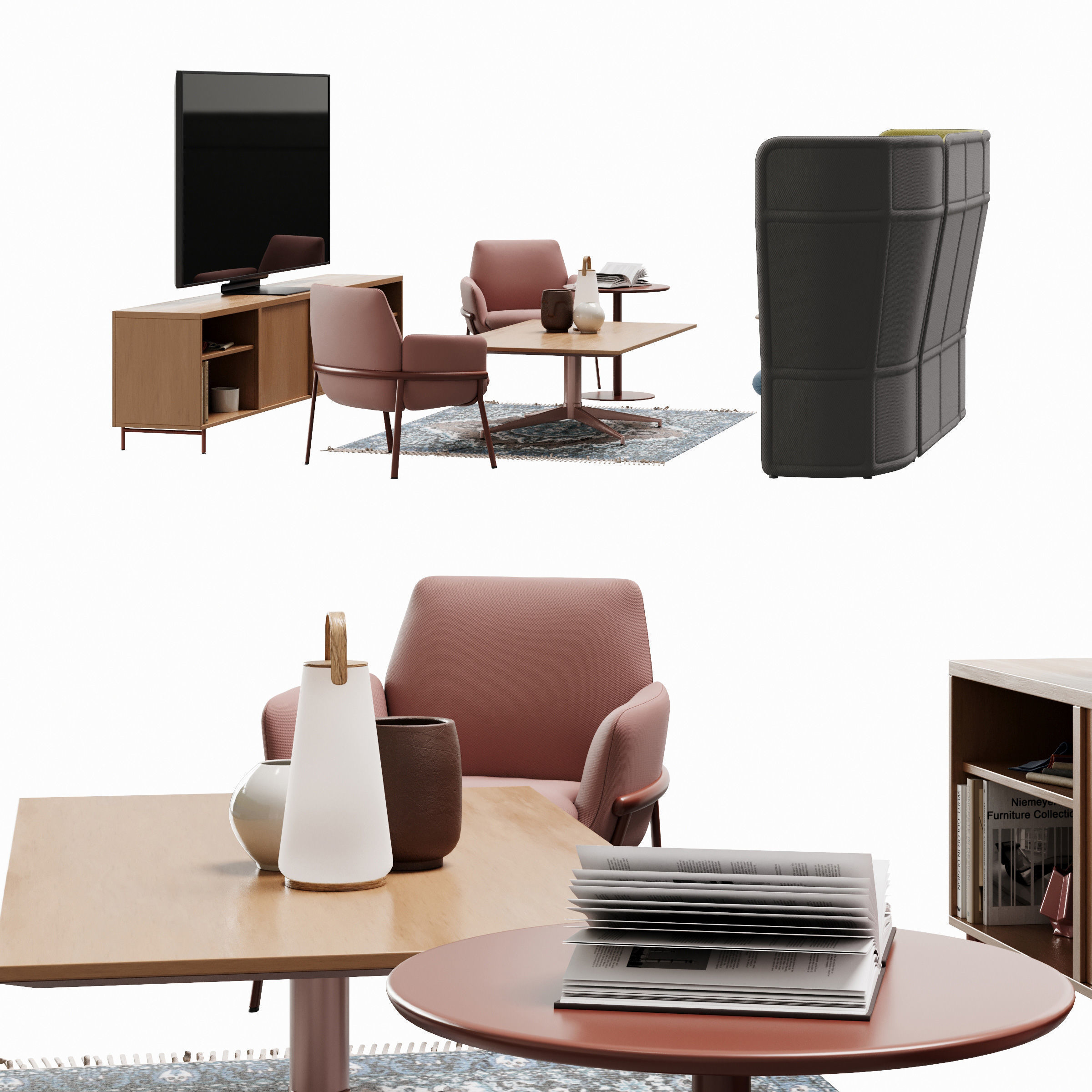 Archmodels vol 288 - office furniture 3D model_34
