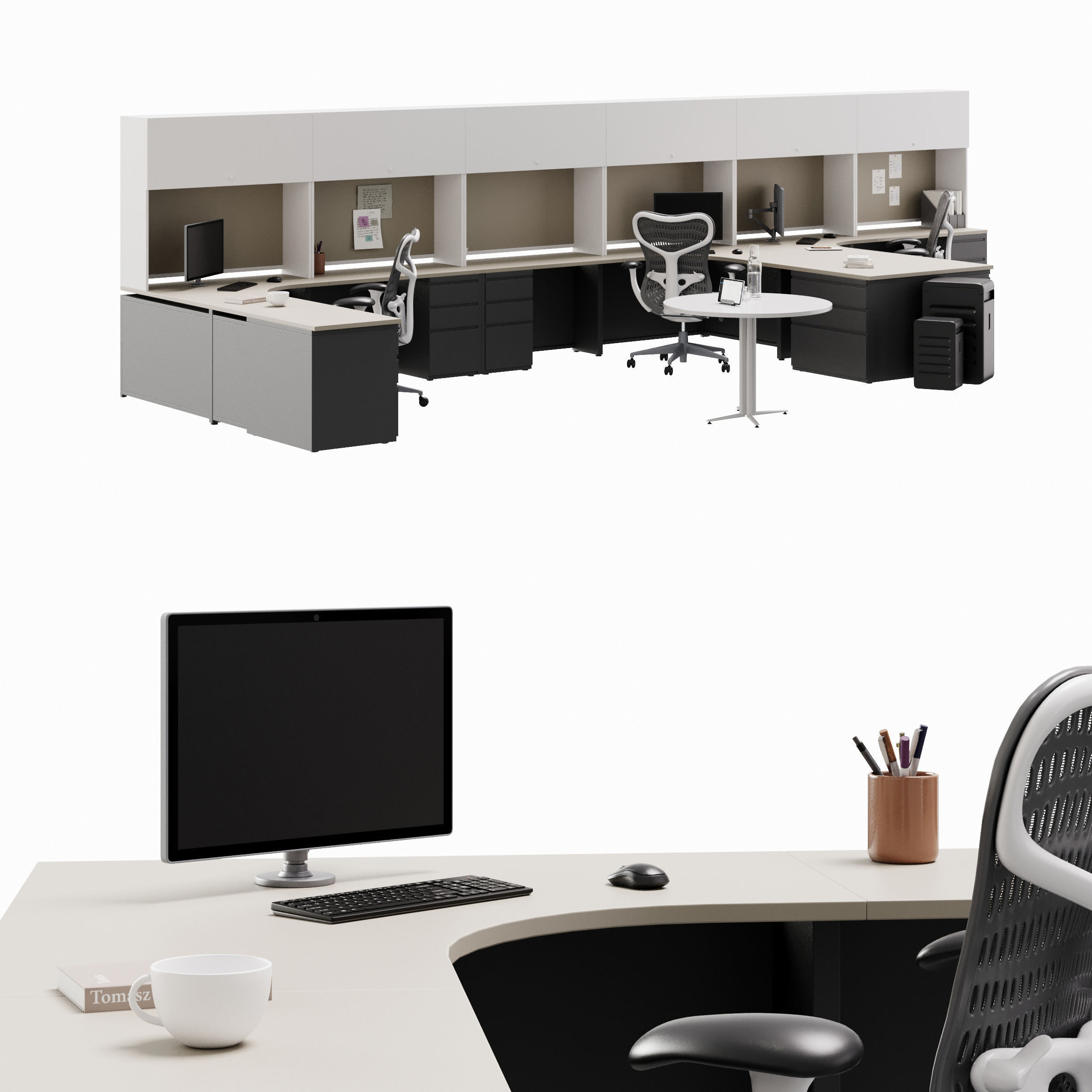 Archmodels vol 288 - office furniture 3D model_30