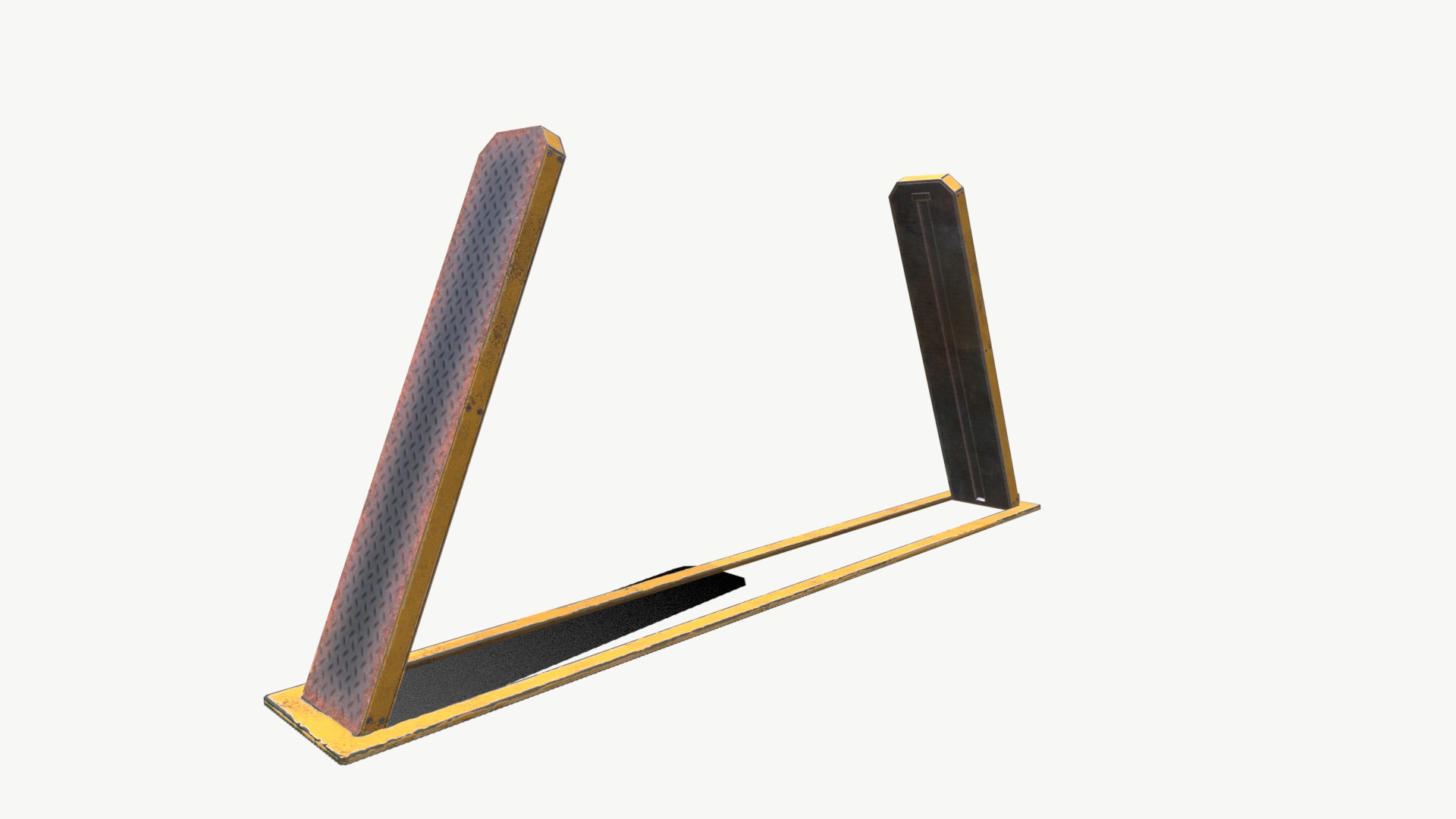 barbed wire 2 Low-poly 3D model_8