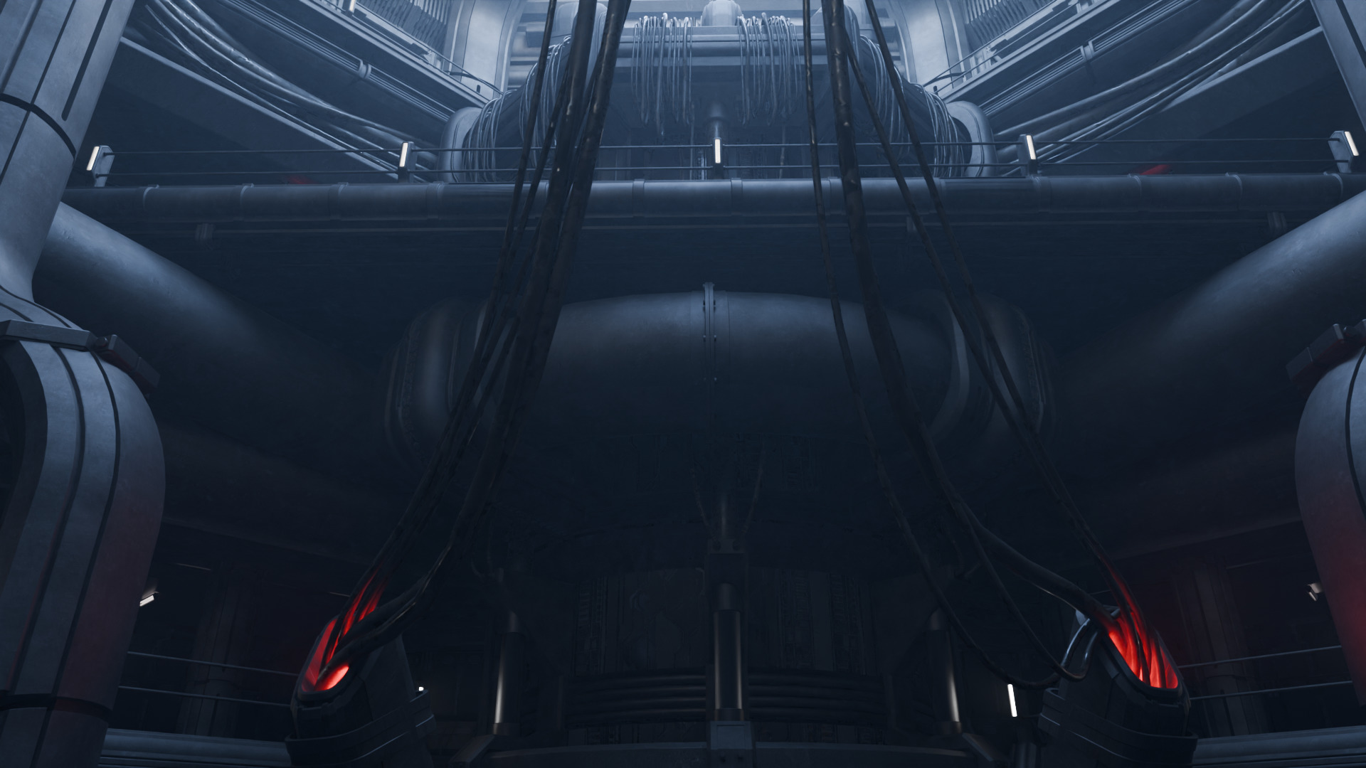 Cyberpunk Interior Scene v15 - The Research Facility 3D model_4