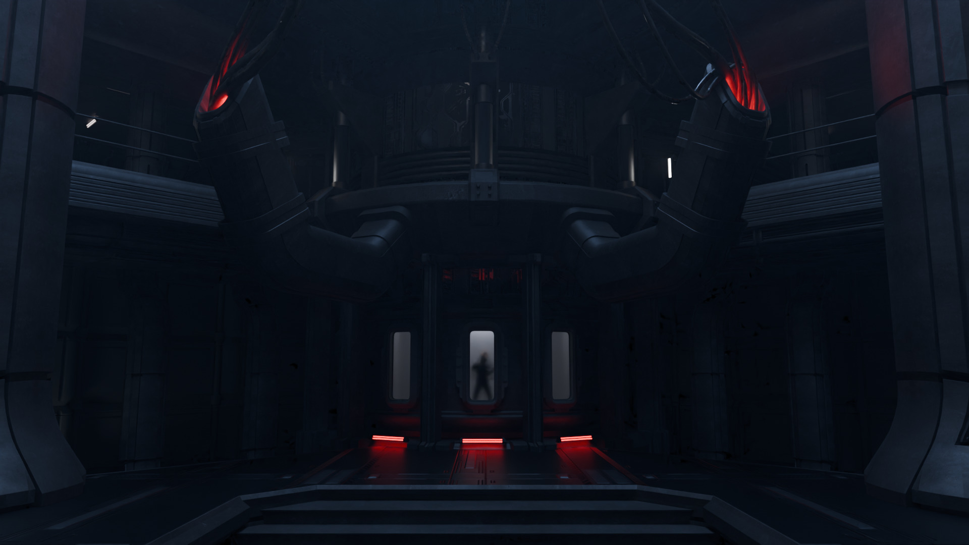 Cyberpunk Interior Scene v15 - The Research Facility 3D model_2