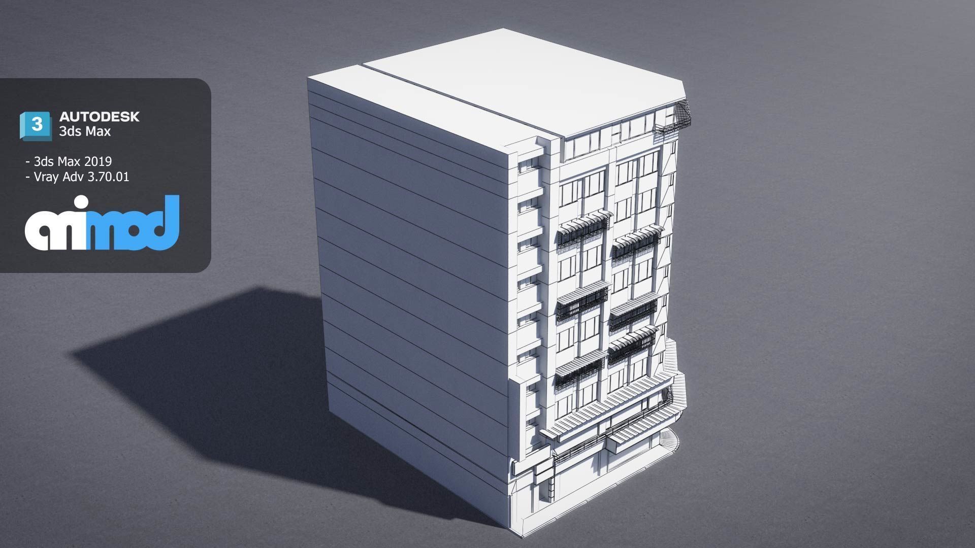 Tw House 008 3D model_7