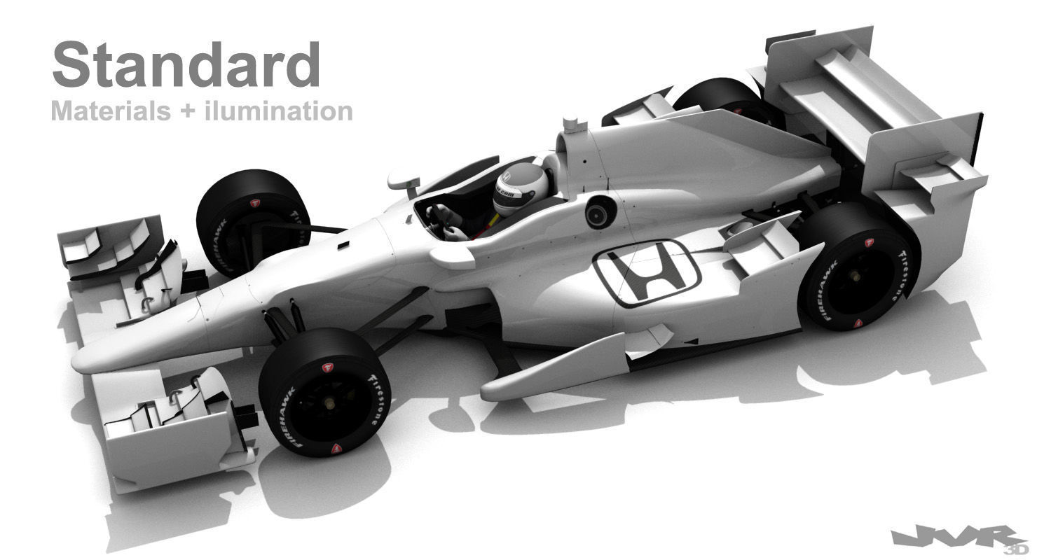 Indycar 2015 Honda - Road and Oval 3D model_15