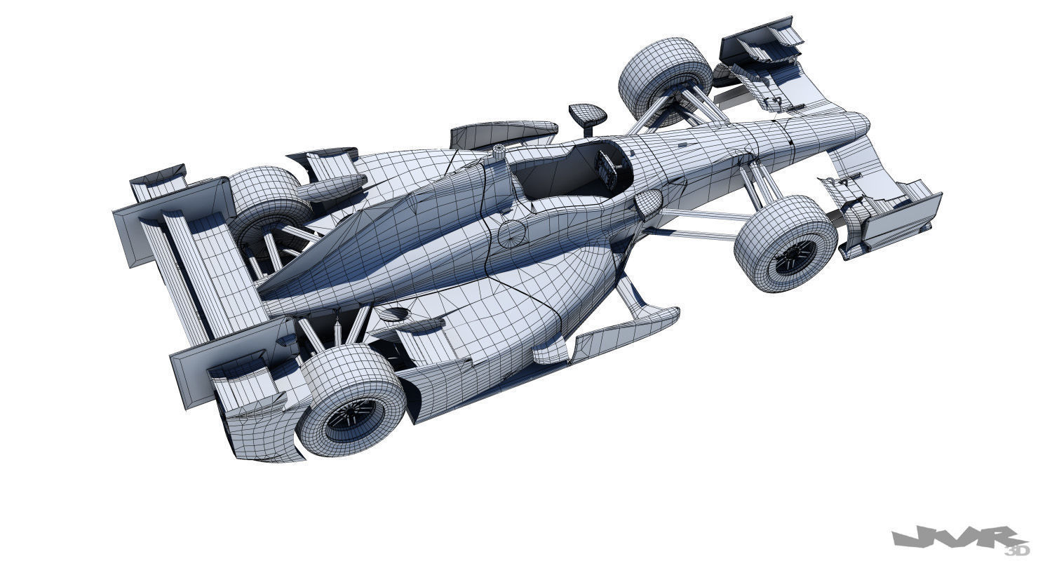 Indycar 2015 Honda - Road and Oval 3D model_13