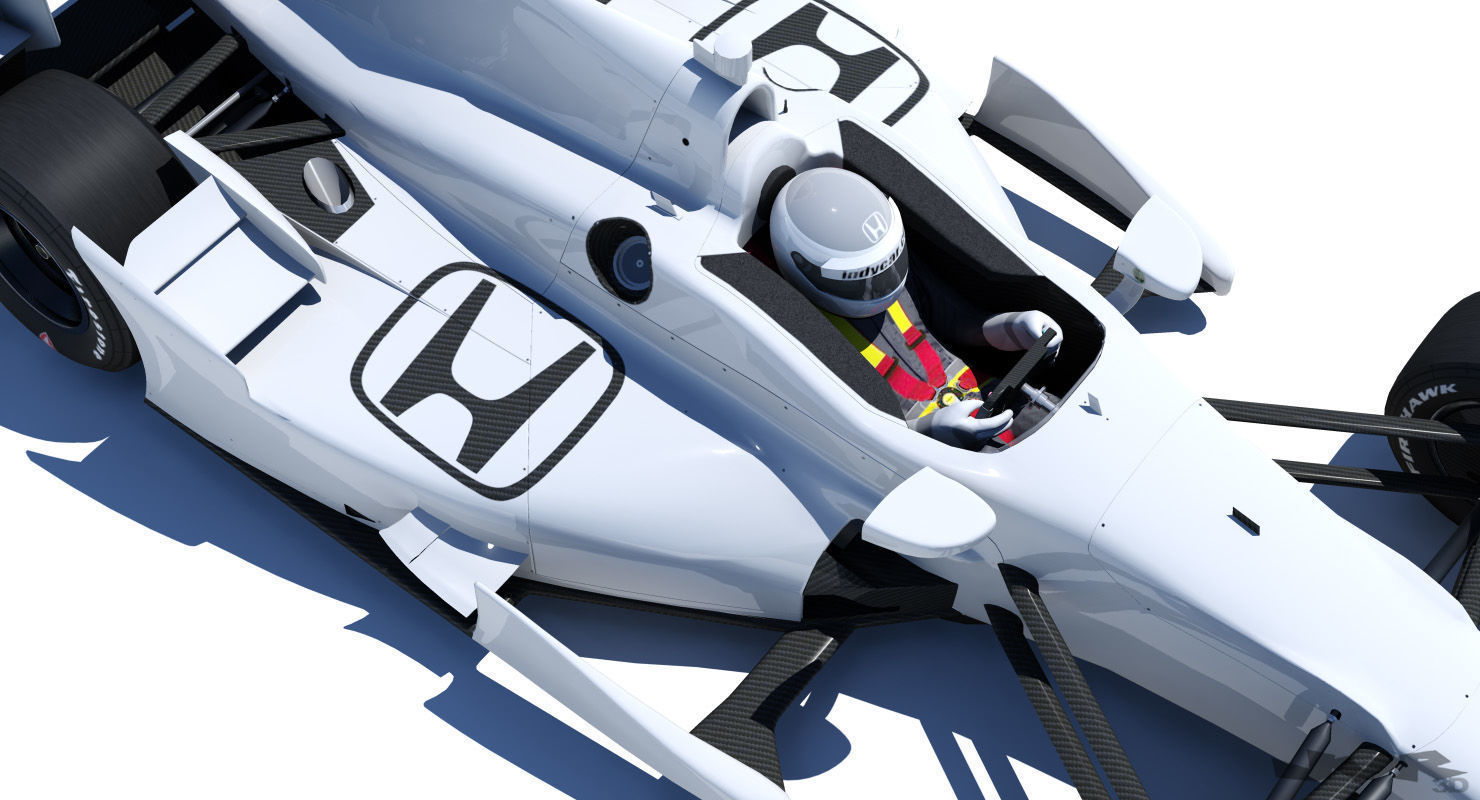 Indycar 2015 Honda - Road and Oval 3D model_8