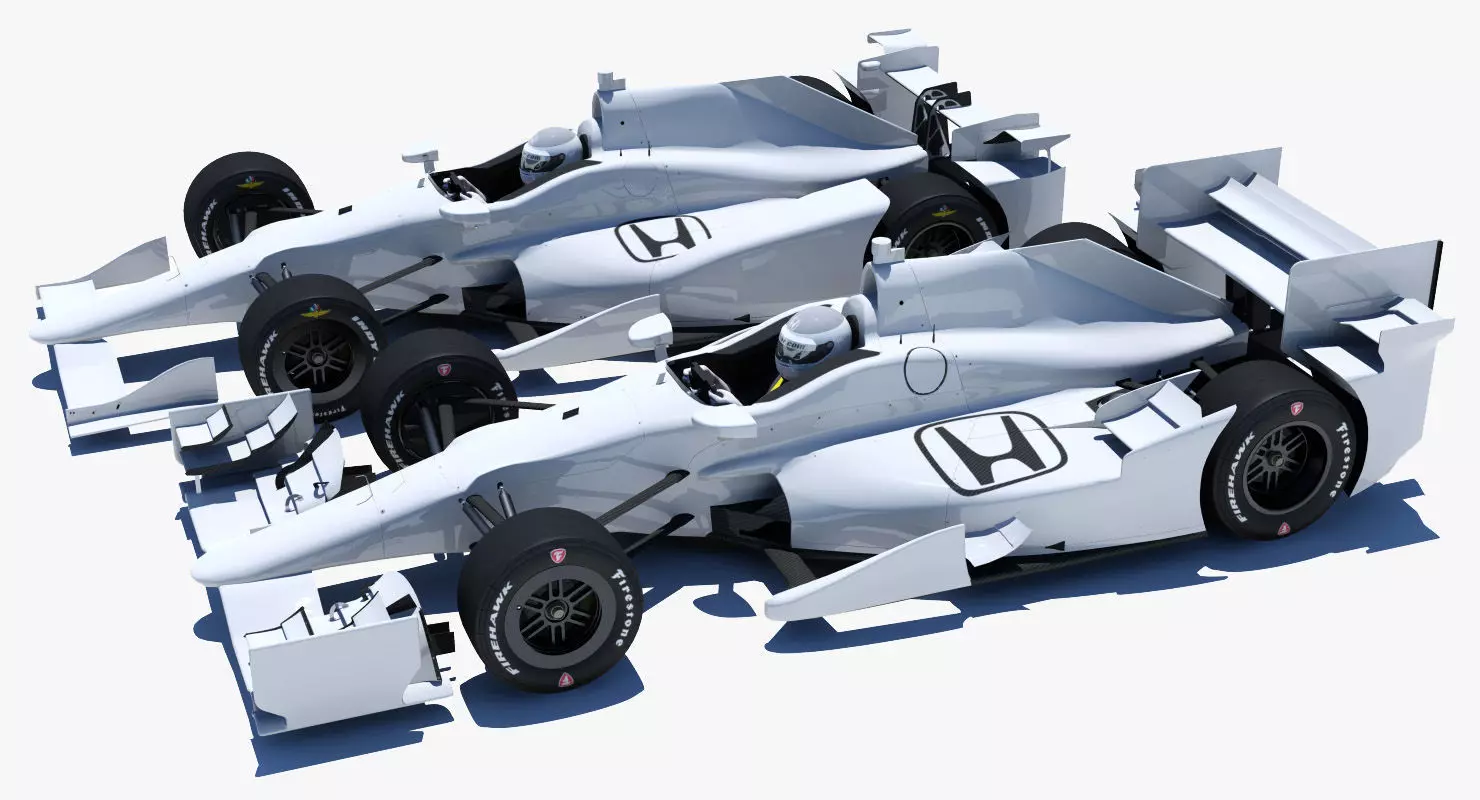 Indycar 2015 Honda - Road and Oval 3D model_0