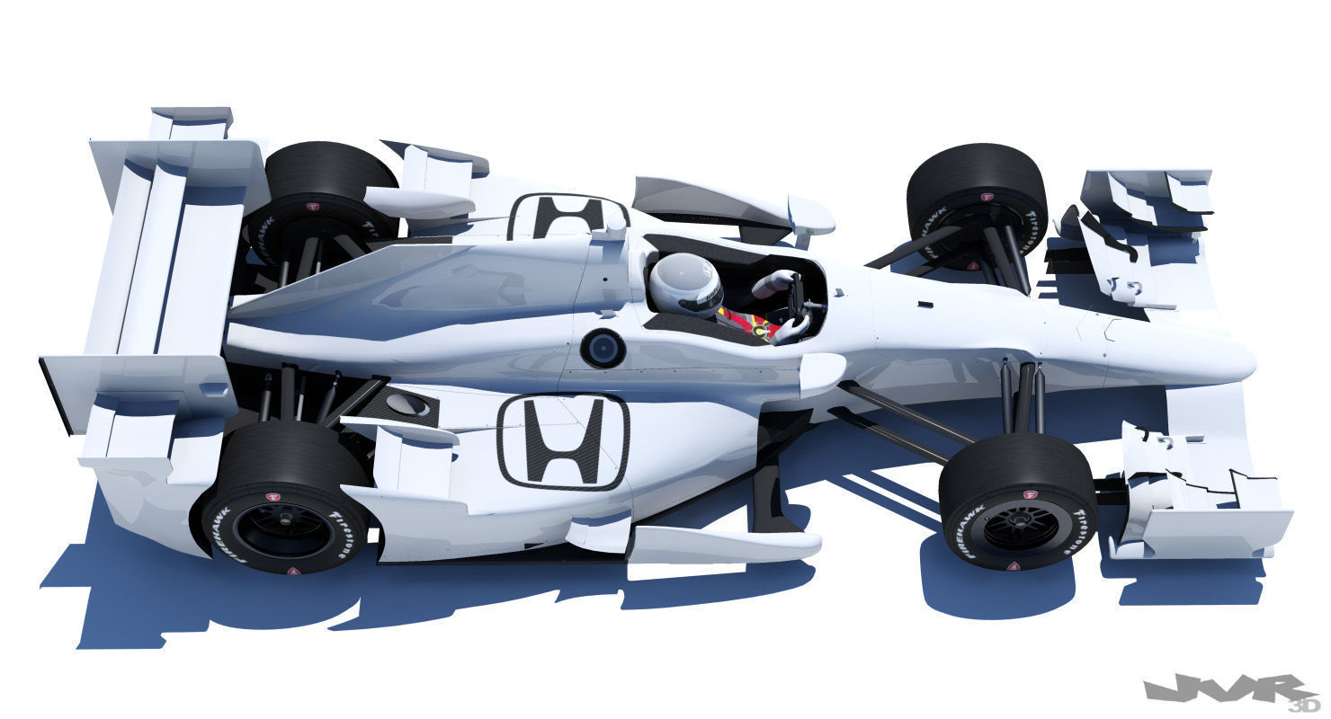 Indycar 2015 Honda - Road and Oval 3D model_2