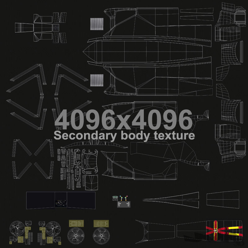 Indycar 2015 Honda - Road and Oval 3D model_17