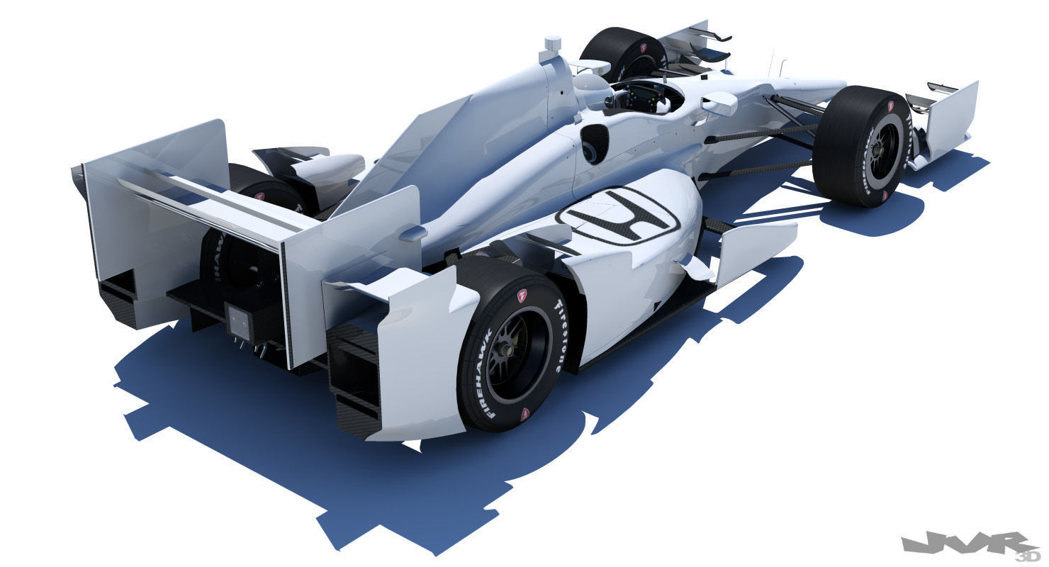 Indycar 2015 Honda - Road and Oval 3D model_5