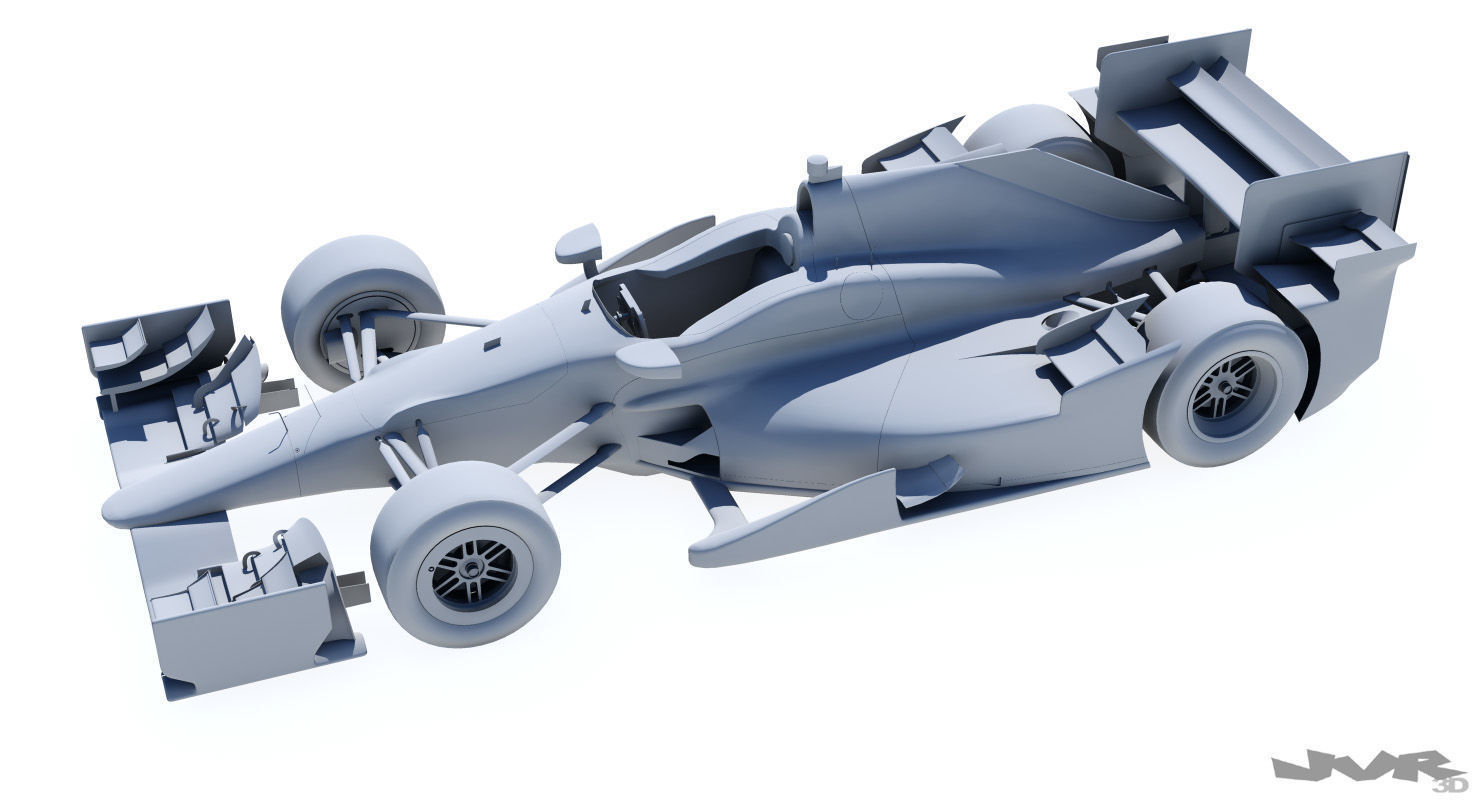 Indycar 2015 Honda - Road and Oval 3D model_12