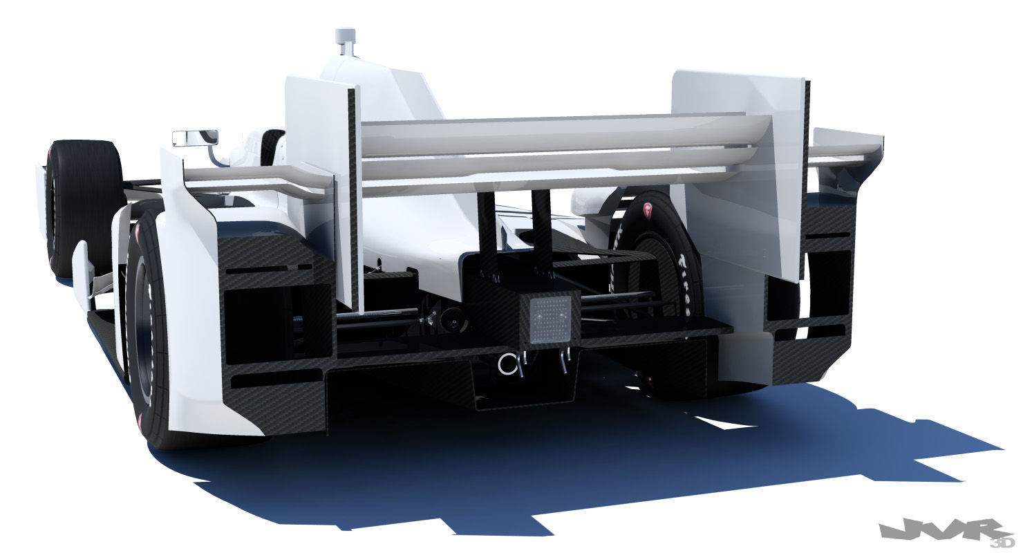 Indycar 2015 Honda - Road and Oval 3D model_4