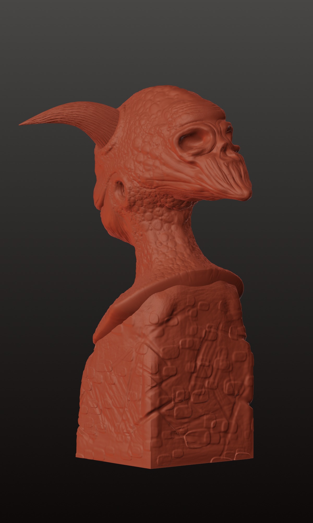 Highly Detailed Demon - STL File for 3D Printing 3D print model_2